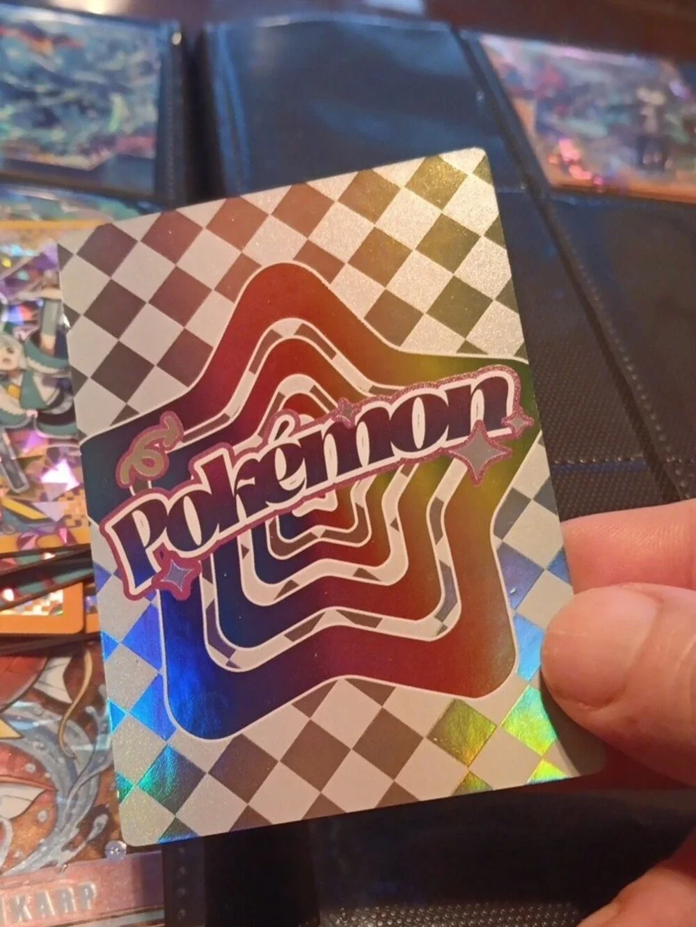 Pokemon shiny holographic